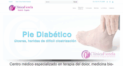 Desktop Screenshot of clinicafiorela.com
